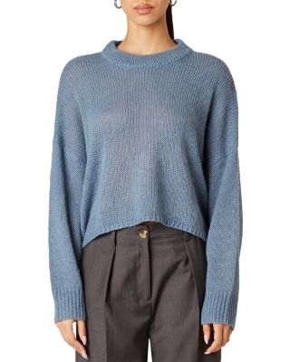 NIA - Ariana Cropped Knit Sweater