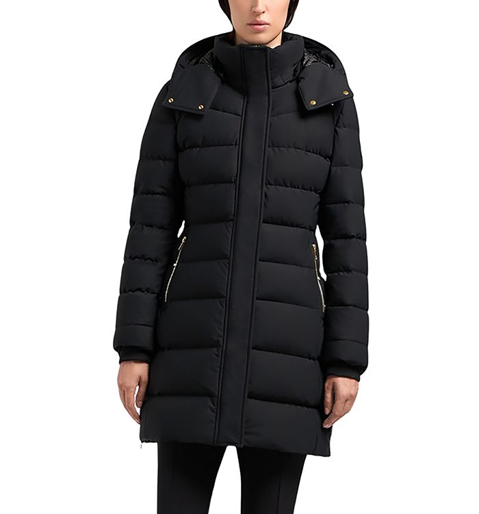 Watershed Shearling Trim Down Puffer Coat