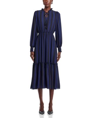 Ruffled Midi Dress - Exclusive