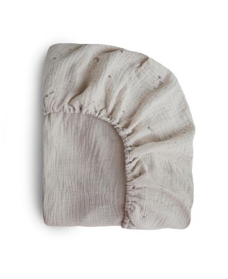 Mushie Extra Soft Muslin Crib Sheet