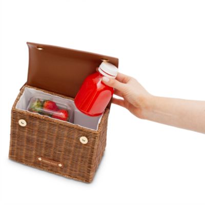 The Mini Luncher Wicker Lunch Box