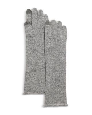 C by Bloomingdale's Cashmere - Angelina Long Tech Gloves - Exclusive