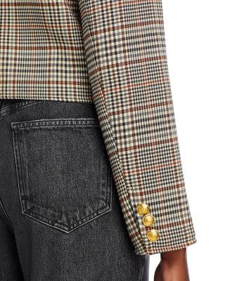 Plaid Four Pocket Jacket