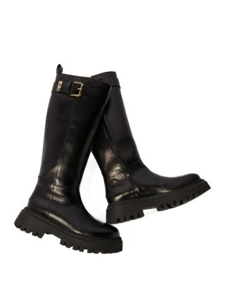 Maje Women's 124FLOHIGH Moto Boots