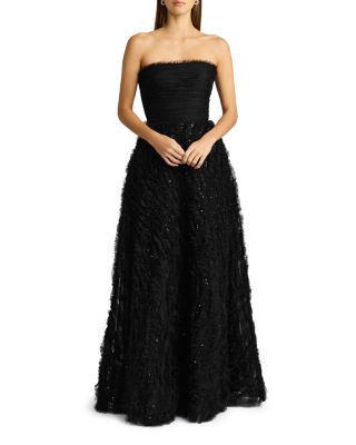 Zac Posen - Pleated Top Gown