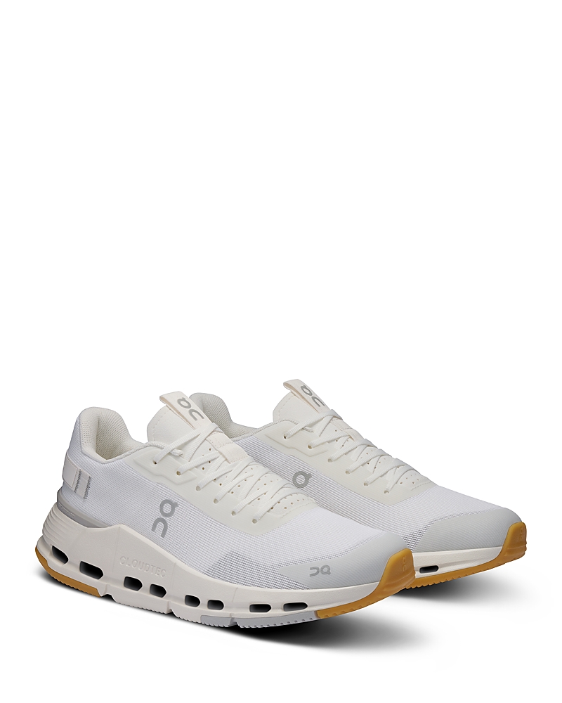 On Cloudnova Form 2 Sneaker In White/ivory