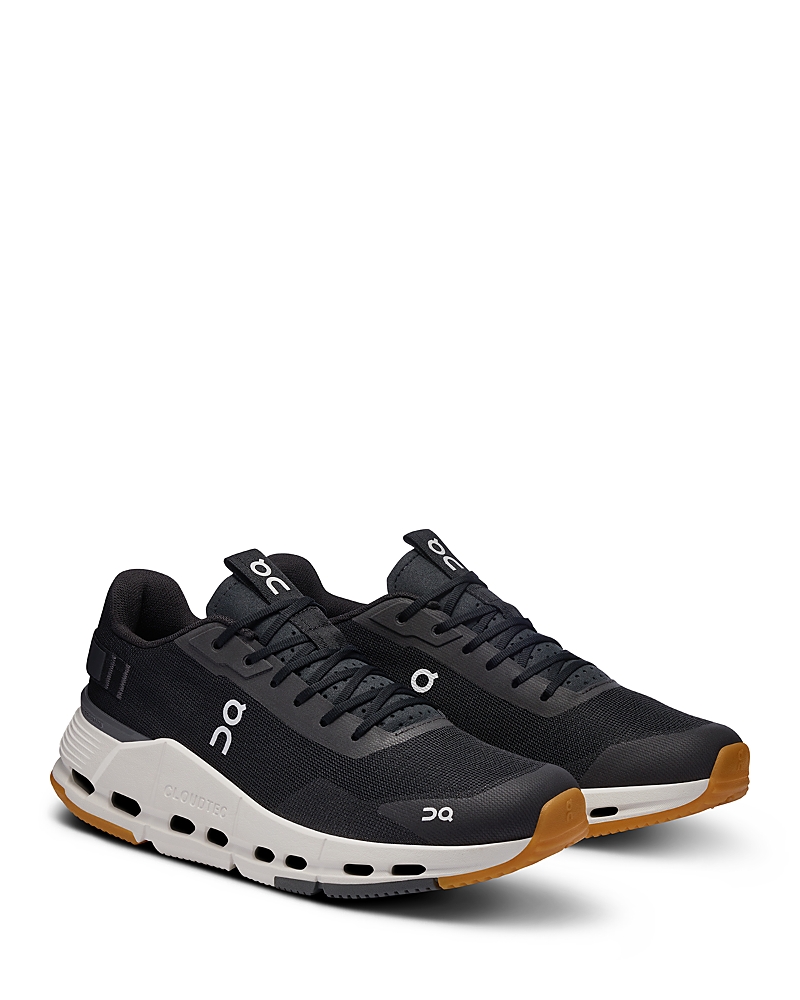 On Cloudnova Form 2 Sneakers Black Ivory In Black/ivory