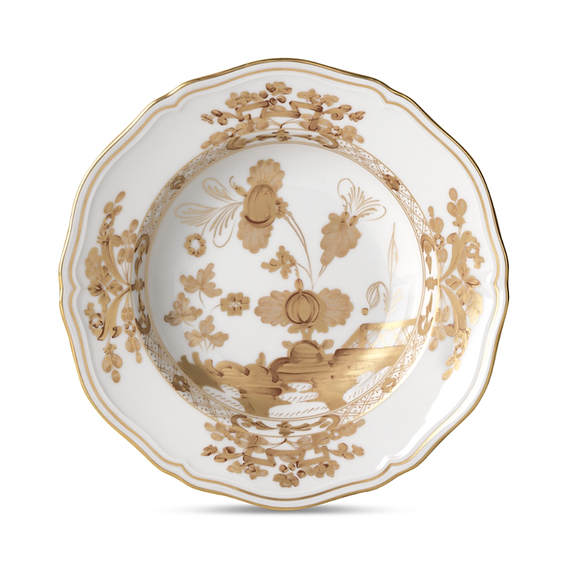 Ginori 1735 Richard Ginori Oriente Italiano Soup Plate In Neutral