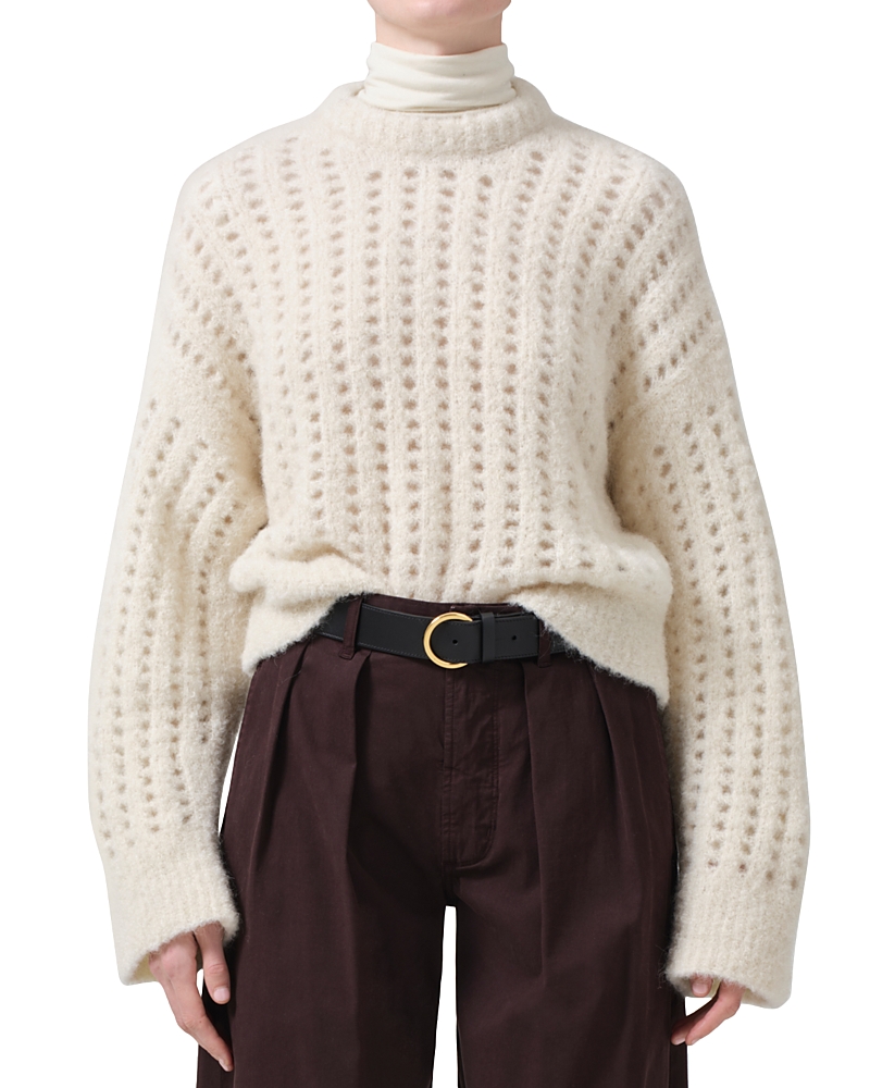Citizens of Humanity Ailani Wool Blend Crewneck Sweater