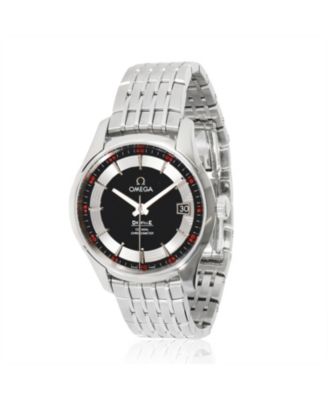 Pre-Owned Omega Stainless Steel Watch DeVille Hour Vision 43.90mm