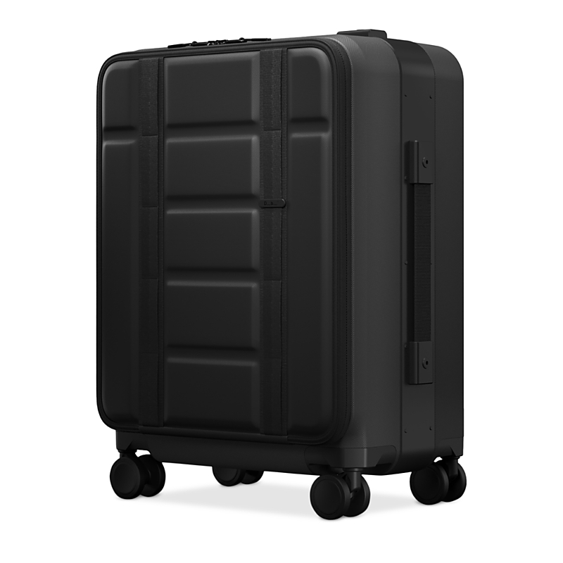 Db Ramverk Pro Front Access Carry On Luggage In Black Out