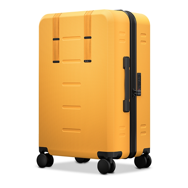 Shop Db Ramverk Check In Luggage, Medium In Orange