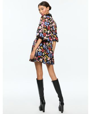 alice and olivia bertha mini shirt dress Alice and Olivia Bertha Mini Shirt Dress