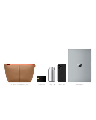 Medium Leather Flaire Pouch