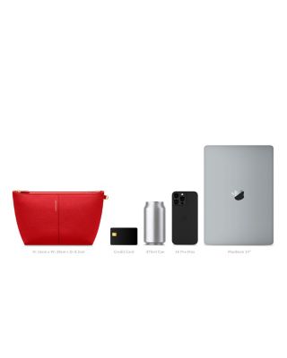 Medium Leather Flaire Pouch