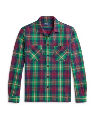 Polo Ralph Lauren Classic Fit Plaid Flannel Workshirt