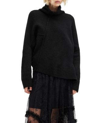 (取寄) オールセインツ レディース ロック ロール ネック AllSaints women Lock Roll Neck Black Women's AllSaints Lock Roll Neck | Zappos.com