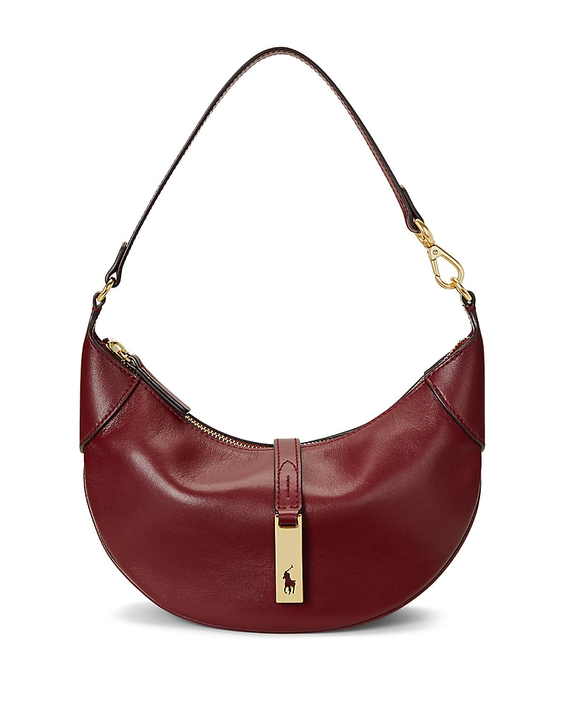 Polo Ralph Lauren Polo Id Mini Shoulder Bag In Chianti