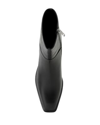 Women's Aino Square Toe Wedge Heel Ankle Boots