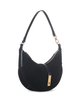 Polo ID Mini Suede Shoulder Bag