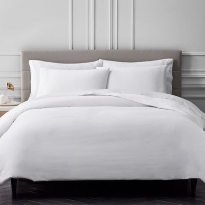 Knife Edge Egyptian Cotton Duvet Cover Set, King - Exclusive