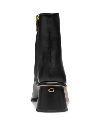 COACH Women's Gigi Leather Booties Bloomingdale's