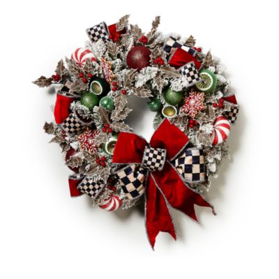 Mackenzie-Childs Bakeshop Illuminated Wreath