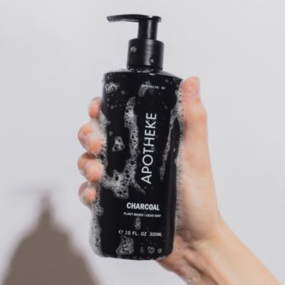 Charcoal Liquid Soap and Lotion Duo