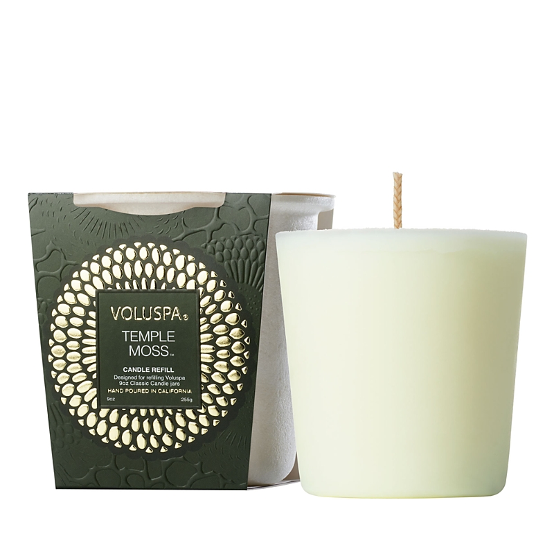 Voluspa Temple Moss Classic Candle Refill