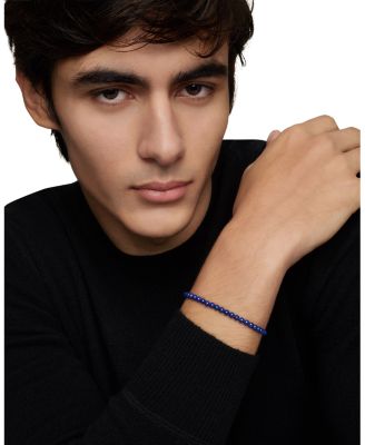 Men's Spiritual Beads Bracelet with Lapis