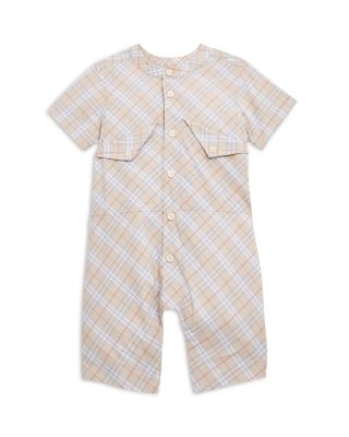 Burberry - Unisex Arlo Check Romper - Baby