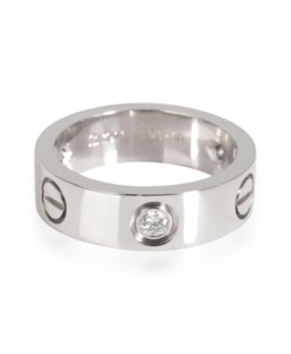 Pre-Owned Cartier Love 18K White Gold Band