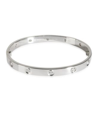 Pre-Owned Cartier Love 18K White Gold Bracelet