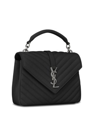  College Mini Handbag in Quilted Suede