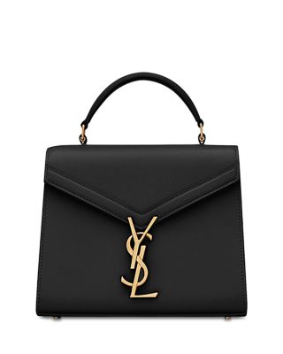 Cassandra mini top handle bag in box saint laurent leather sale