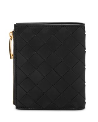 Intrecciato Leather Bifold Wallet