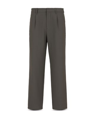 Emporio Armani Technical Nylon Blend Seersucker Regular Fit