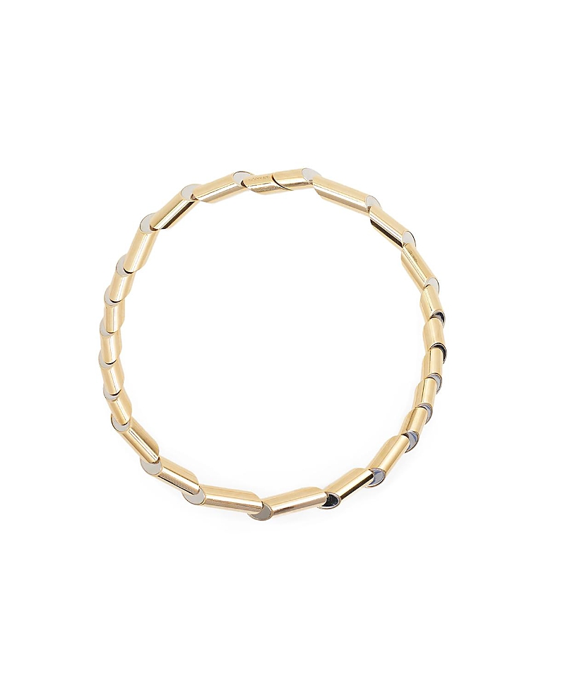 Lanvin Sequence Necklace In Gold/silver