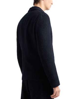 Textured Stretch Blazer