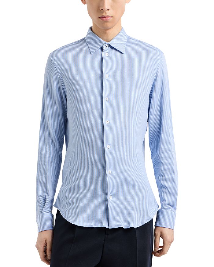 Armani button up hot sale