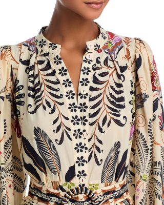 FARM Rio Classic Nature Sand Mini Dress | Bloomingdale's Women