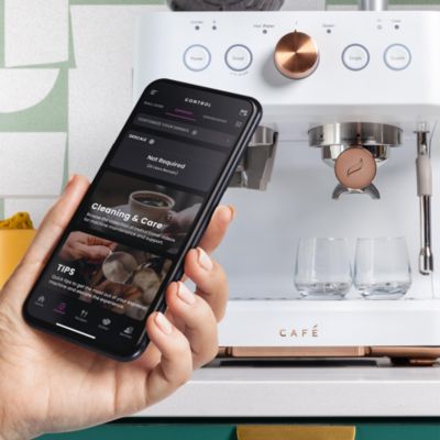 Caf&amp;eacute;™ BELLISSIMO Semi Automatic Espresso Machine + Frother