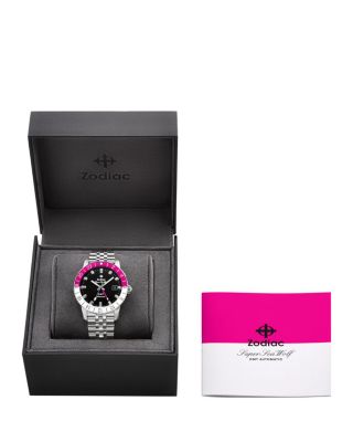 GMT Automatic Stainless Steel Watch, 37mm