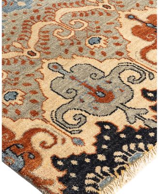 Bloomingdale's Indo Ikat M6061 Area Rug, 9'1" x 12'3"