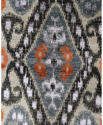 Bloomingdale's Indo Ikat M6054 Area Rug, 9'1" x 12'4"