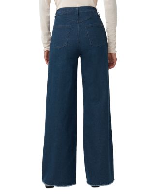 High Rise Wide Leg Jeans in Midnight Rinse Wash