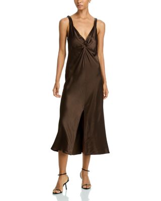 Viviana Twisted Midi Dress
