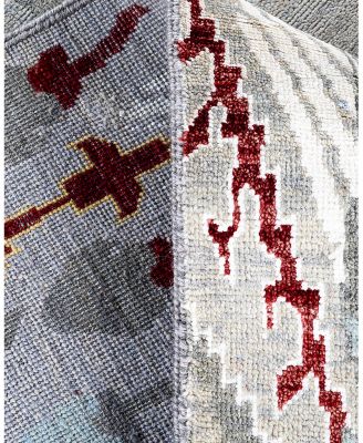 Bloomingdale's Indo Ikat M6234 Area Rug, 9'1" x 12'4"