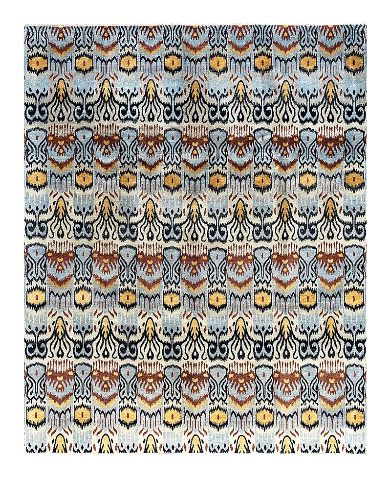 Bloomingdale's Indo Ikat M6073 Area Rug, 8'2 X 10'1 In Beige