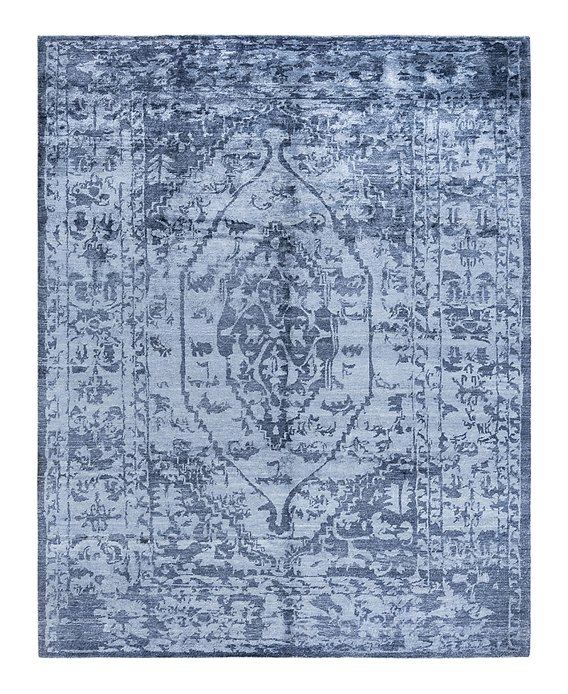 Bloomingdale's Indo Modern M6816 Area Rug, 8'3 X 10'6 In White
